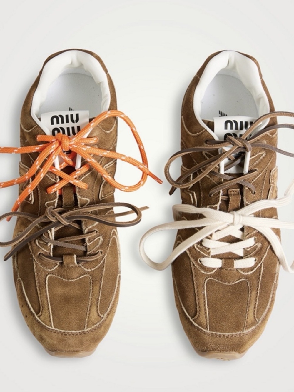 New in Box Miu Miu x New Balance 530 SL Suede Sneakers size 10